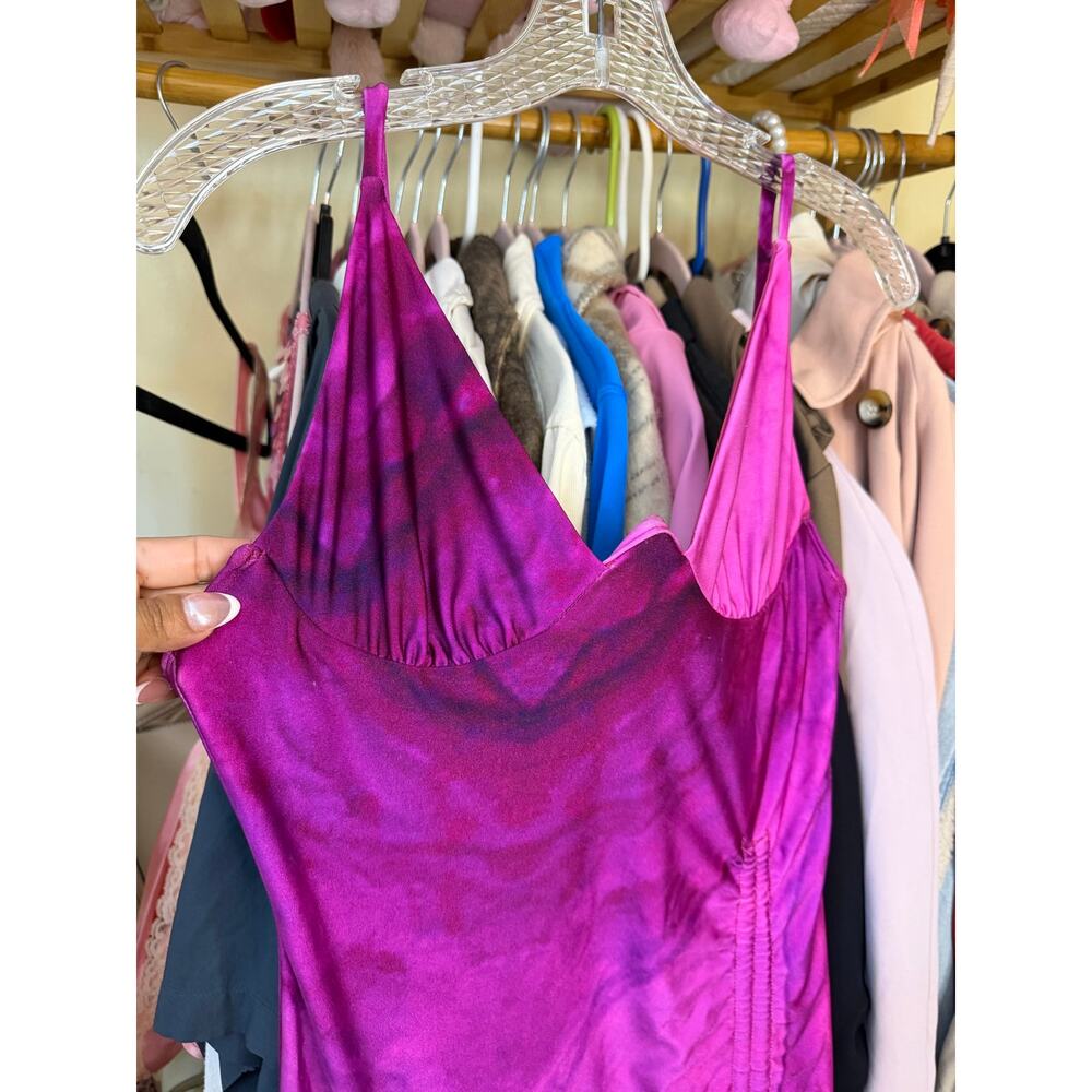 Sodah London Sweetie Maxi Dress Pink Side Slit Bodycon Sexy Size 12 Large - Picture 10 of 14